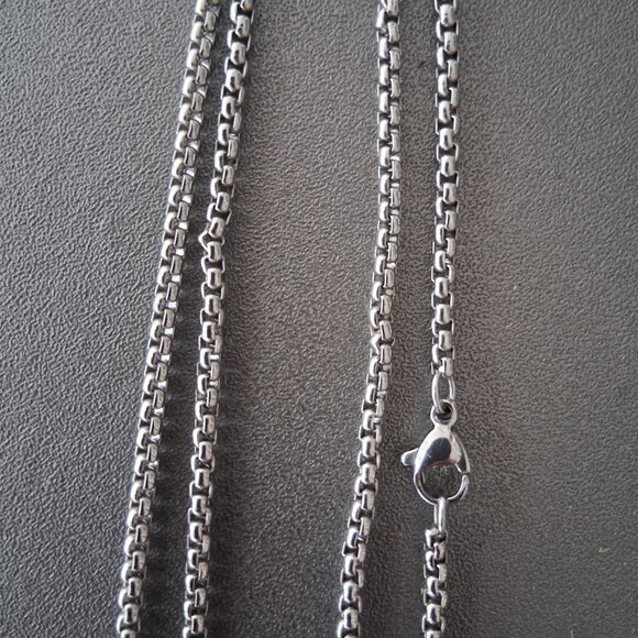 ANCHOR NECKLACE-12" STAINLESS STEEL - Picture 5 of 6